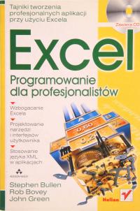 EXCEL PROGRAMOWANIE DLA PROFESJONALISTÓW, Bullen, Bovey, Green