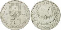 50 eskudos (1988) Portugalia - Statek
