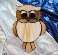 Sówka witrażowa Tiffany