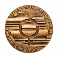 MEDAL IMPEXMETAL, POLSKA MIEDŹ