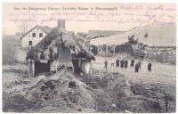 Marcinowa Wola- Marczynawolla- 1915 Zniszczone domy przez wojska rosyjskie.