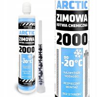 DO -20°C Zimowa kotwa chemiczna ARCTIC 2000 300ml WINYLOESTROWA +1xmieszacz