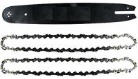 PROWADNICA DO PIŁY 35cm 3/8 1,3 + 2 ŁAŃCUCHY