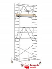 Алюминиевые ходовые леса 0.9х1. 9м выс. Роб. 6,3M AKSO Comfort S