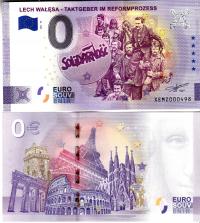 UE -Banknot 0-euro-Niemcy2021-50 Lech Walesa