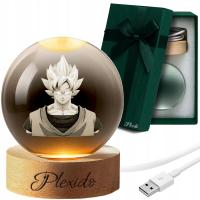 Гоку хрустальный шар 3D Dragon Ball Сон Гоку аниме манга со светодиодной подставкой