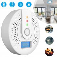 ДАТЧИК ГАЗА УГАРНОГО ГАЗА CO ДЕТЕКТОР LCD ЗВУКОВОЙ И СВЕТОВОЙ СИГНАЛИЗАЦИИ