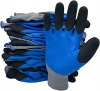 12X латексные перчатки рабочие перчатки с покрытием из вспененного материала OHS strong roz 10