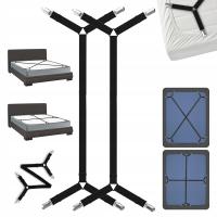 2X регулируемые зажимы для простыни натяжные зажимы 59-300 см прочные