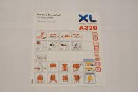 XL Airways Safety Card / Instrukcja bezpieczeństwa Airbus A320