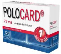 Polocard 75 мг, 120 энтеральных таблеток сердце предотвращает инфаркт