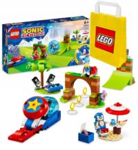 LEGO Sonic the Hedgehog 76990 wyzwanie z pędzącą kulą + Torebka