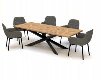 Stół rozkładany Pająk loftowy stół loft do salonu jadalni 200x100|300