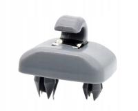 Uchwyt haczyk osłony przeciwsłonecznej ciemnoszary zamiennik do Audi