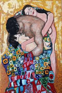 RODZINA____G. KLIMT kopia 60/90 bez ramy