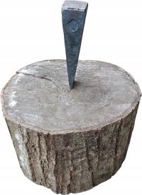 Клин для расщепления древесины сплиттер 2 кг кованые RU