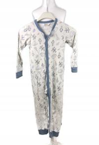 JOHA kombinezon rampers piżamka BAMBUS BAMBOO print kosmos 100 ideal