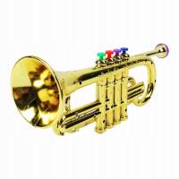Золотая игрушка труба для детей с 4 цветными