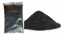 Черный базальтовый кошачий помет 10 кг для аквариума 0,5-1,2 мм