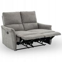 SOFA FOTEL ROZKŁADANY DWUOSOBOWY DO SPANIA LEŻANKA FW106-2 TIMO DUO SZARY