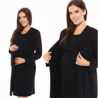 Anda женский халат до колена без капюшона