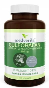 Medverita Sulforafan 400ug 120 капсул / антиоксидант, клетки