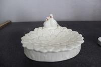 CERAMICZNA MYDELNICZKA, GOŁĘBIE NA LIŚCIACH 25/897