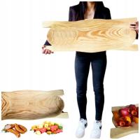 Stylowe Duże Drewniane KORYTO na MIĘSO NIECKA DZIEŻA do Karczmy Restauracji