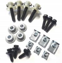 Renault Master Movano zestaw spinek osłony silnika