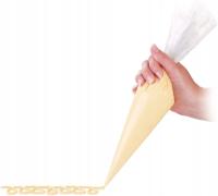 TESCOMA - 10x Rękaw cukierniczy - jednorazowy - Dekorator - DELÍCIA - 35 cm