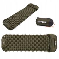 Сверхлегкий туристический надувной Метеор 190×56×4 матрас 1-ОС с ножным насосом