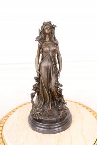 Женская фигура бронзовая скульптура-Афродита