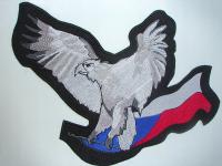 Naszywka orzeł + flaga Czech