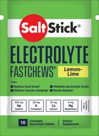 SaltStick Electrolyte Fastchews Lemon Lime / elektrolity o smaku cytrynowym