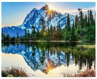 Живопись по номерам 40x50 см с рамкой 350 г / м2 креативные картины