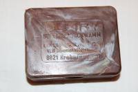 ULFIRY bakelitowy pojemnik z czarnym pumeksem DDR