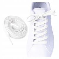 Шнурки плоские шнурки 7 мм 120 см белый