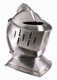 Рыцарский шлем, турнирный. сталь 1.6 мм