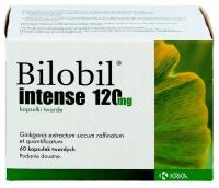 BILOBIL Intense 120mg концентрация памяти 60 капс.