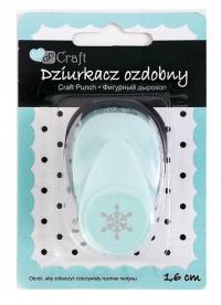 Dziurkacz ozdobny Śnieżynka - DpCraft - 1,6 cm