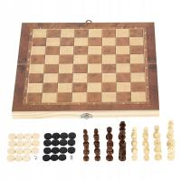 Wooden Chess and Checkers 1 Craft