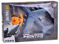 DUŻY WOJSKOWY SAMOLOT TRANSPORTOWY JEŹDZI ŚWIECI PILOT PEŁEN ZAKRES FUNKCJI