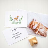 Wkładka Dziękuję Mały jelonek