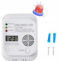 CYFROWY CZUJNIK TLENKU WĘGLA Z ALARMEM WYŚWIETLACZEM I POMIAREM TEMPERATURY
