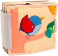 Jolly Designs Quiet Book Książeczka Sensoryczna Montessori Magiczny Ptaszek