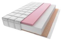 Strefowy Materac do kołyski 90x40x11cm KOKOS LUX