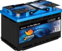 AKUMULATOR JENOX CLASSIC 74AH 680A P+