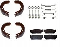 SZCZĘKI + KLOCKI HAMULCOWE TUCSON KIA SPORTAGE TYŁ