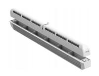 Проветриватель наветренного окна регулируемый VENTS PO400 с фильтром 20-40m3 / h