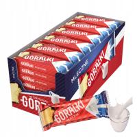 Wafelki Góralki Mleczne Zestaw 36szt x 45G w polewie z nadzieniem